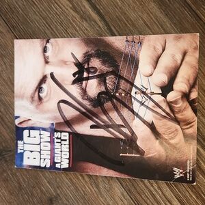 WWE Big Show Autographed Image